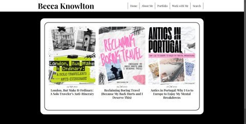 beccaknowlton.com — მთავარი გვერდი