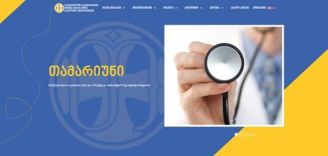 თამარ მეფის სახელობის უნივერსიტეტი — მთავარი გვერდი